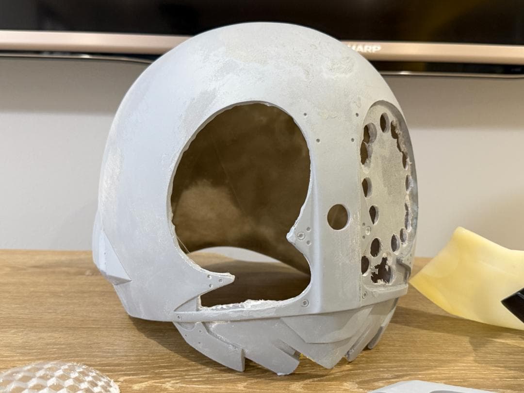 [ 1個のみ ] シン仮面ライダー マスク FRP キット　ジャンク