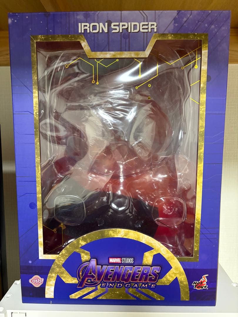 コスビ　XL ホットトイズ アイアンスパイダー　スパイダーマン　フィギュア