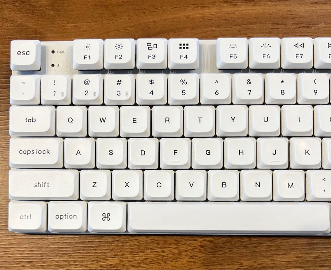 Keychron K1 SE（白）US配列 赤軸、専用パームレスト