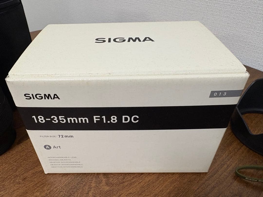 レンズ(ズーム) SIGMA ART 18-35mm F1.8 DC HSM