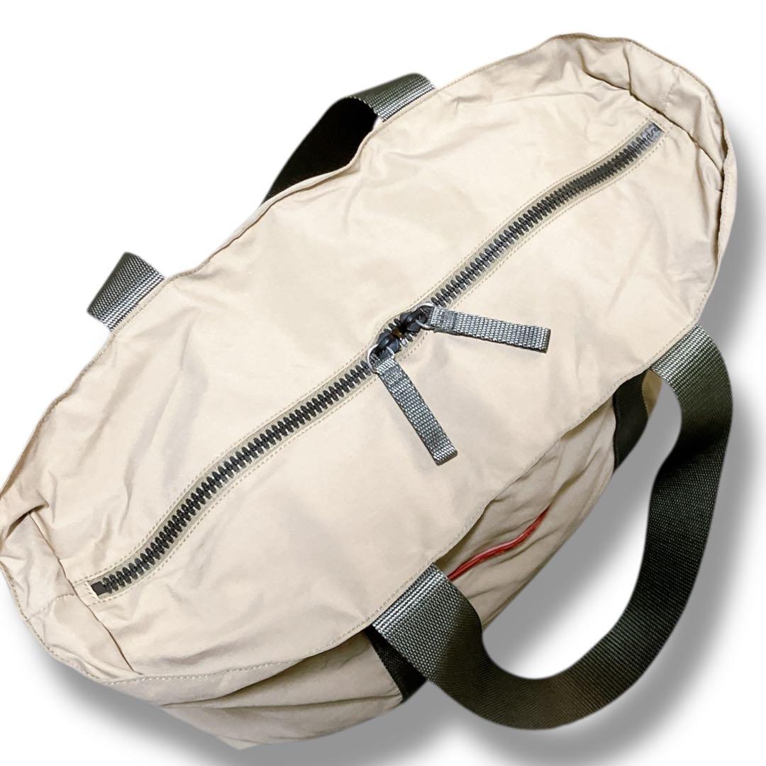 プラダ スポーツ 洗える A4収納可 肩掛け可 トートバッグ ベージュ 軽量