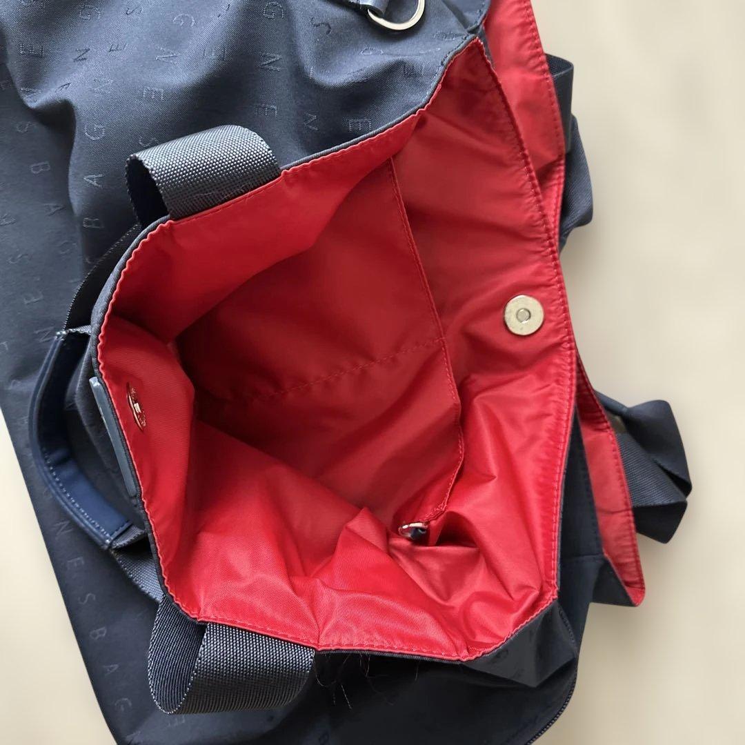 アニエスべーボヤージュ/ボストンバッグ/ネイビー/2way