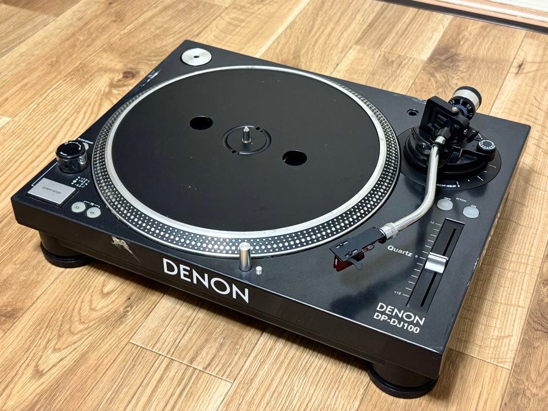 Denon DP-DJ100 + ortofon 2M RED カートリッジ