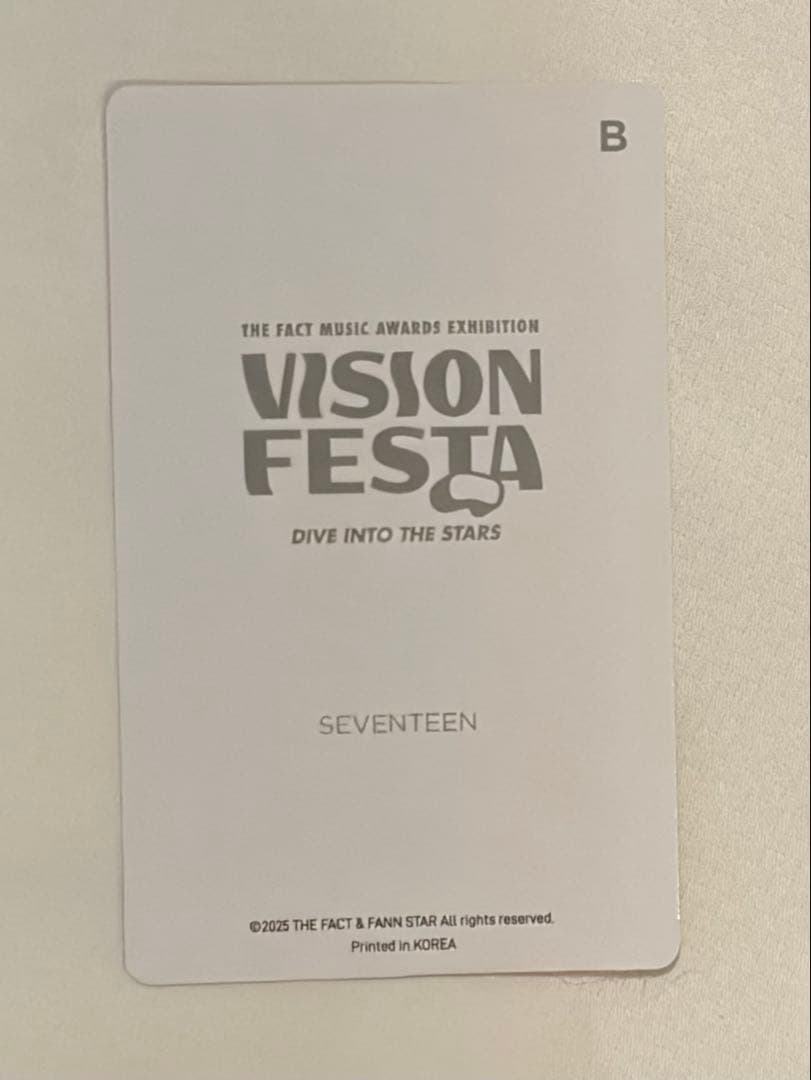 THE8 トレカ SEVENTEEN FESTA