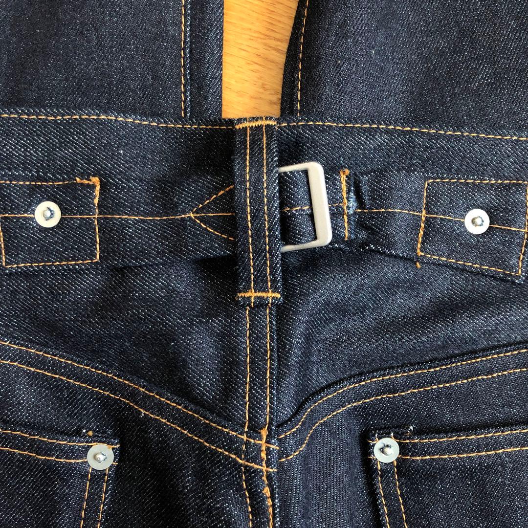 ES:S エス　CINCH BACK BAGGY JEANS ネイビー　32