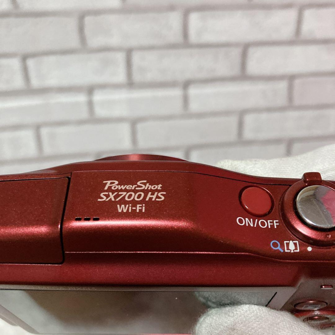 【極美品】 Canon SX700 HS デジタルカメラ デジカメ 赤