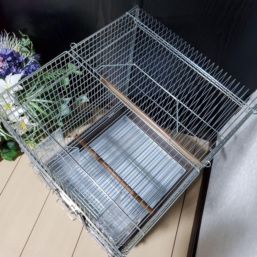 希少 ホーエイ HOEI 鳥かご…扉が大きく開くタイプです