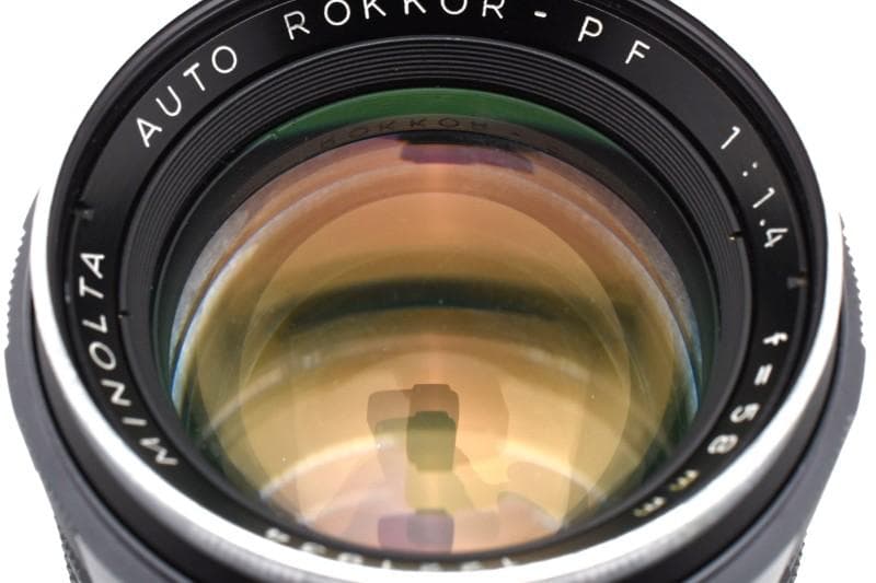 Minolta AUTO ROKKOR-PF 58mm f/1.4（整備品）