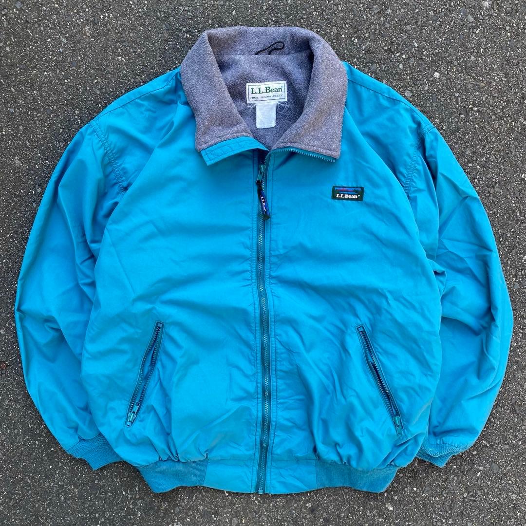 80s L.L.BEAN ウォームアップジャケット THREE SEASON S