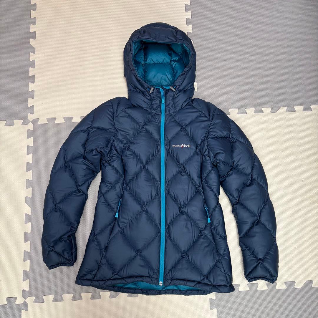 モンベル ライトアルパインダウンパーカ ネイビー M EXダウン 800FP