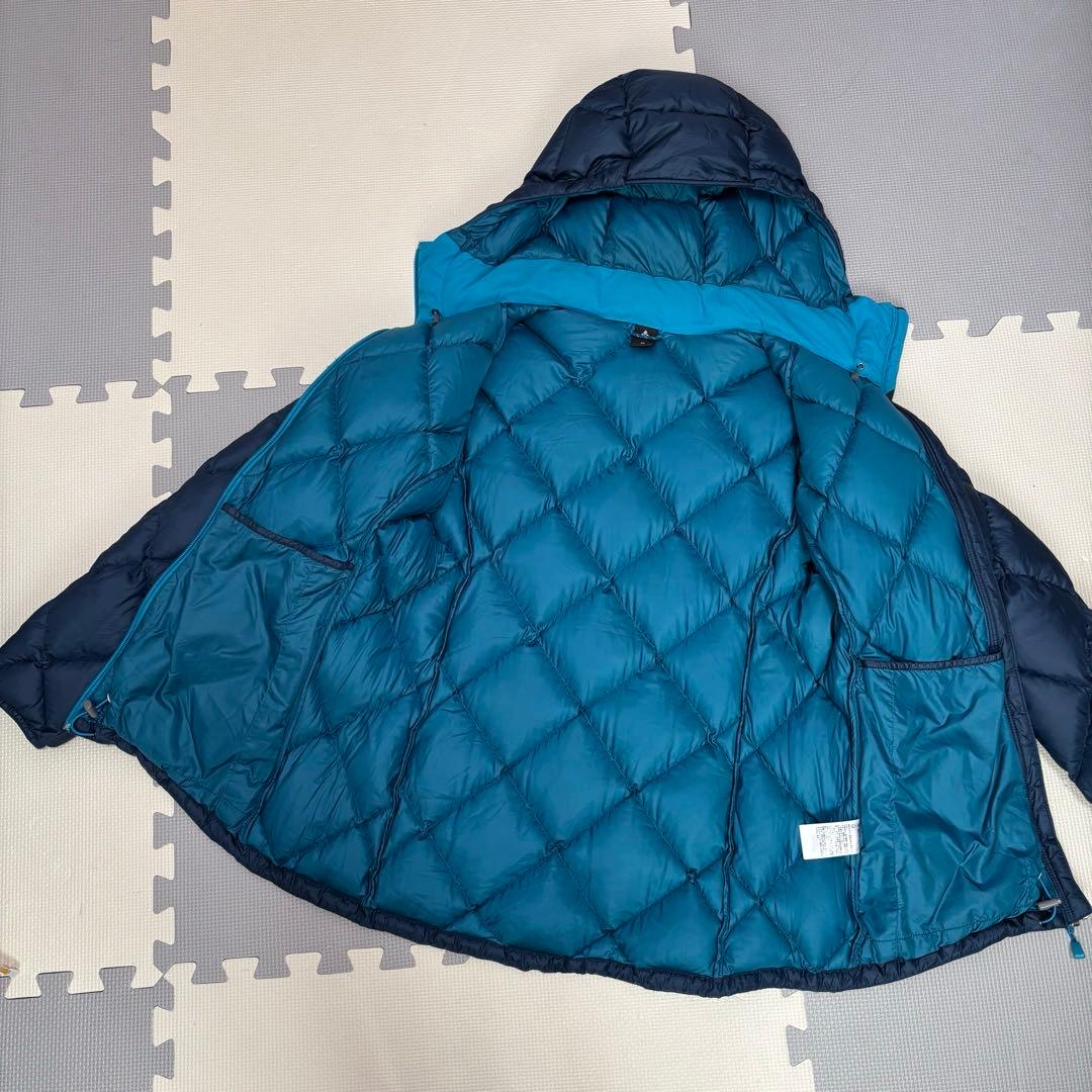 モンベル ライトアルパインダウンパーカ ネイビー M EXダウン 800FP