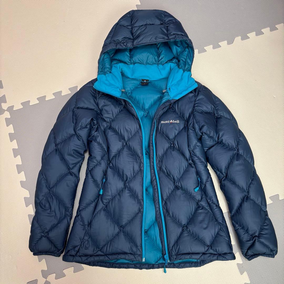 モンベル ライトアルパインダウンパーカ ネイビー M EXダウン 800FP