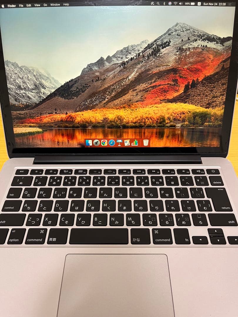 MacBook Pro 13インチ Mid2014, 128GB SSD