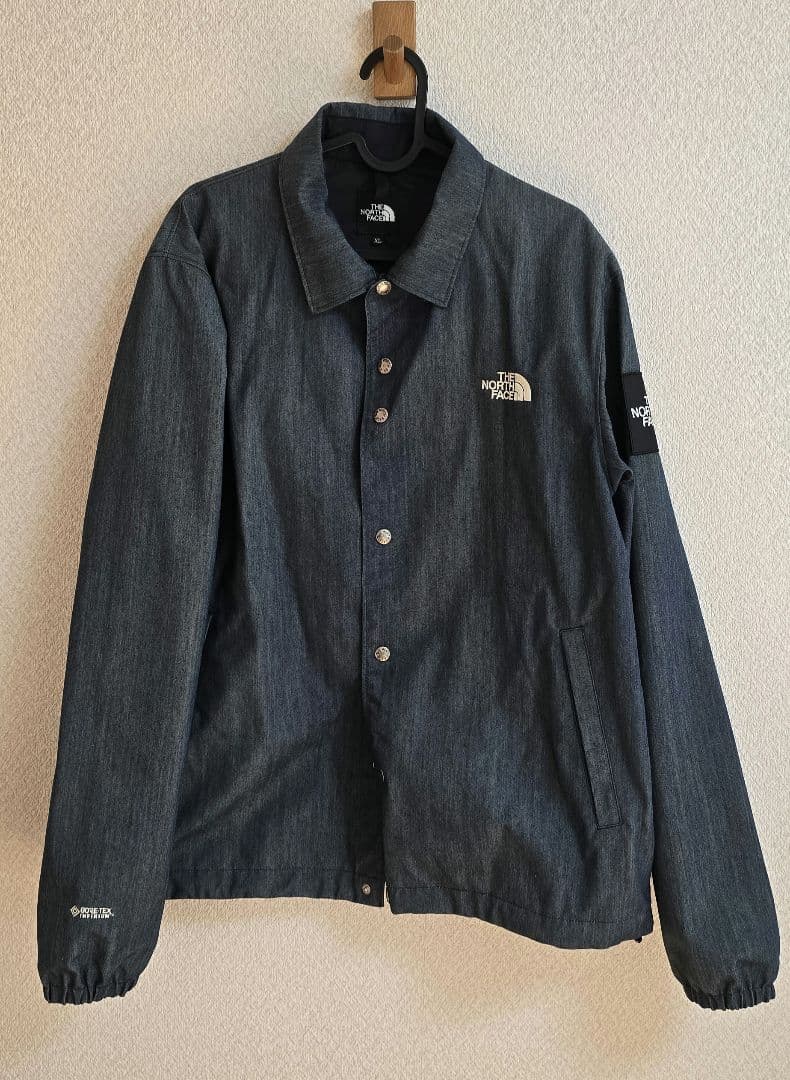 THE NORTH FACE コーチジャケットデニムカラーゴアテックス XL