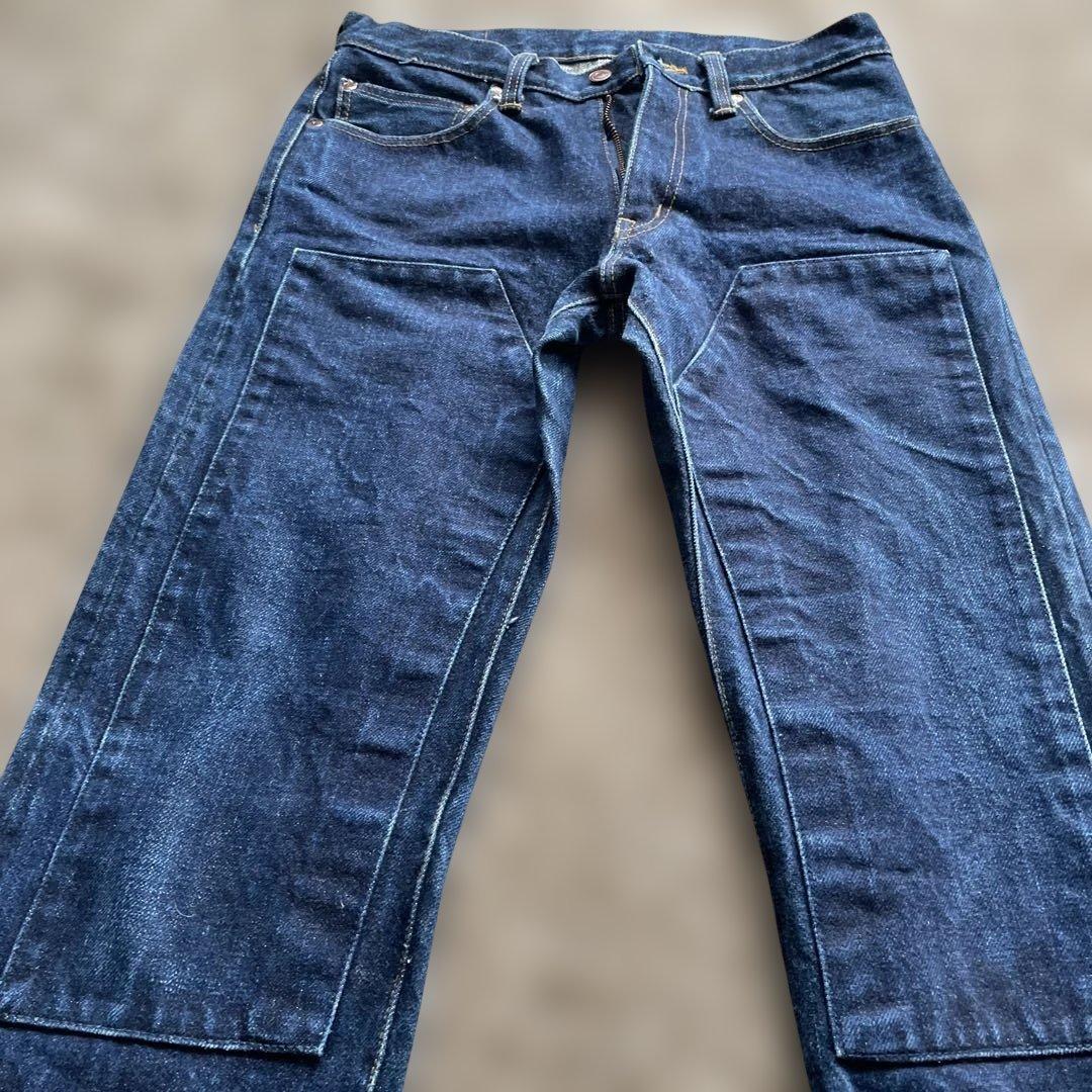 23オンスの児島ジーンズストレートデニム