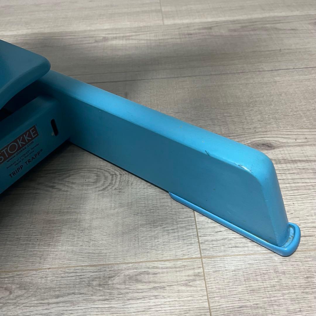 ストッケ トリップトラップ ベビーチェア アクアブルー シリアルナンバー4 廃盤