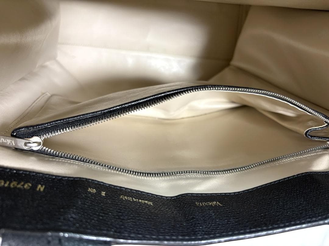 美品　Valextra トートバッグ　黒