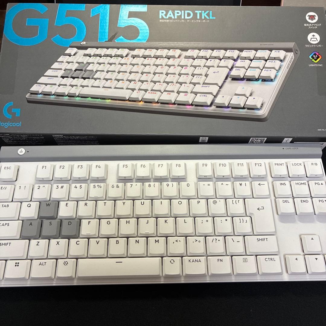Logicool G515 RAPID TKL メカニカルキーボード