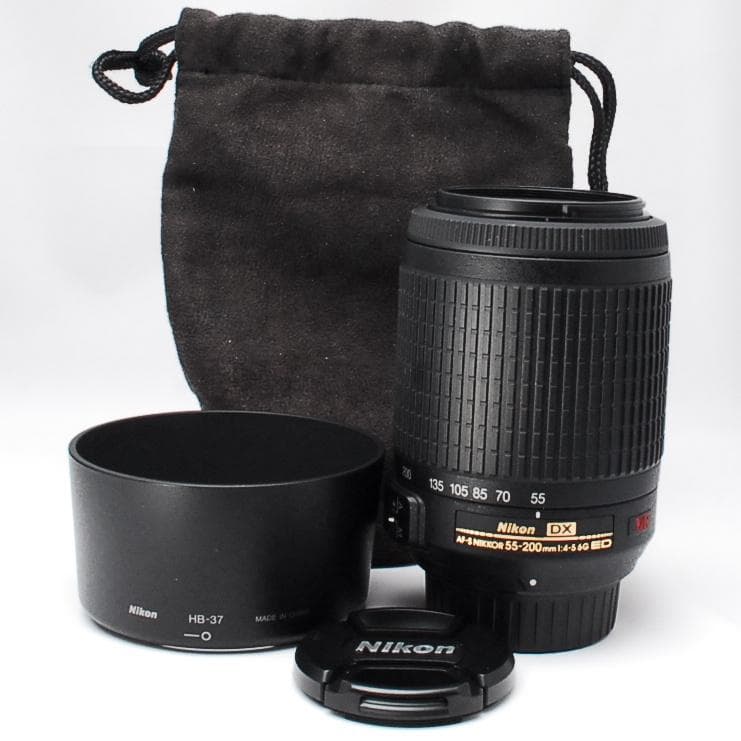 Nikon AF-S 55-200mm VR ♥️ 手ぶれ補正 純正望遠レンズ