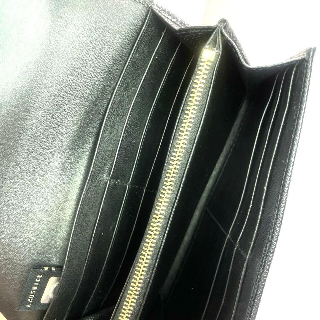 ブルガリ レザー　長財布 ゴールド金具 ビーセロワン　BVLGARI