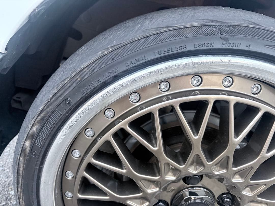 SSR professor meshブロンズゴールド16インチ　ロックナット付き