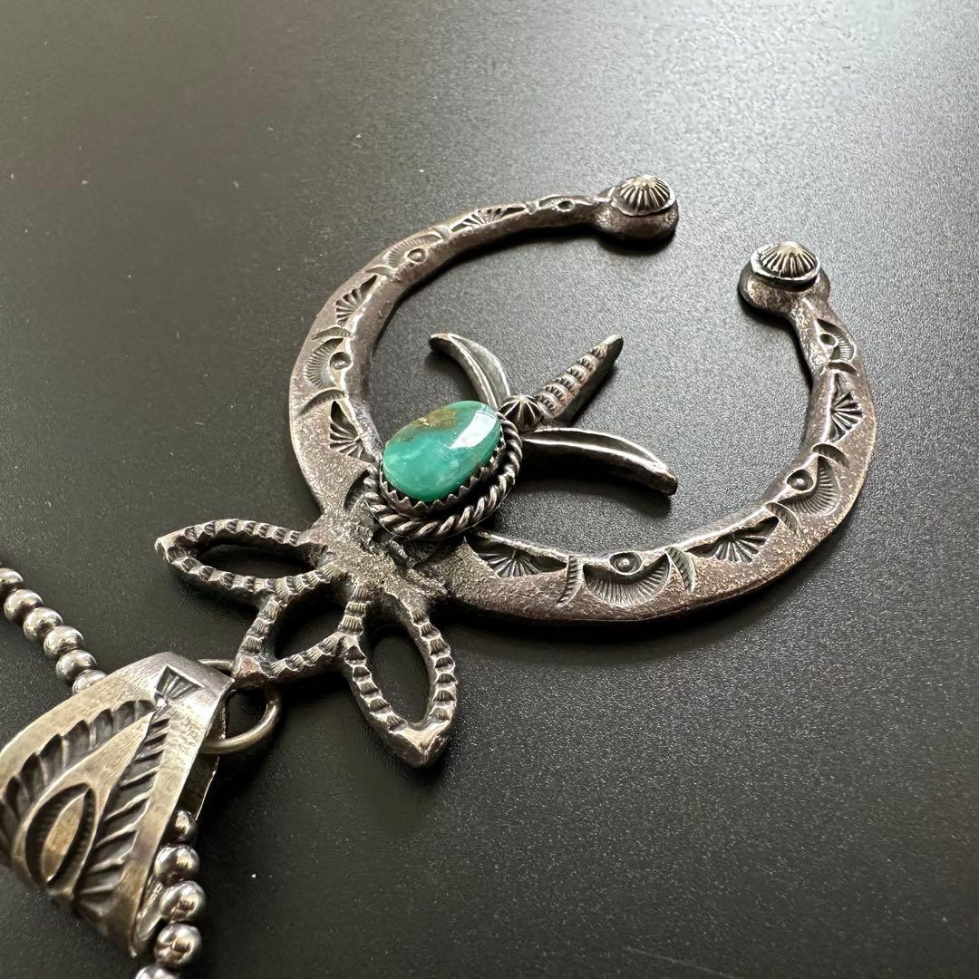 Navajo KEVIN BILLAH ナジャ ターコイズ付きネックレス
