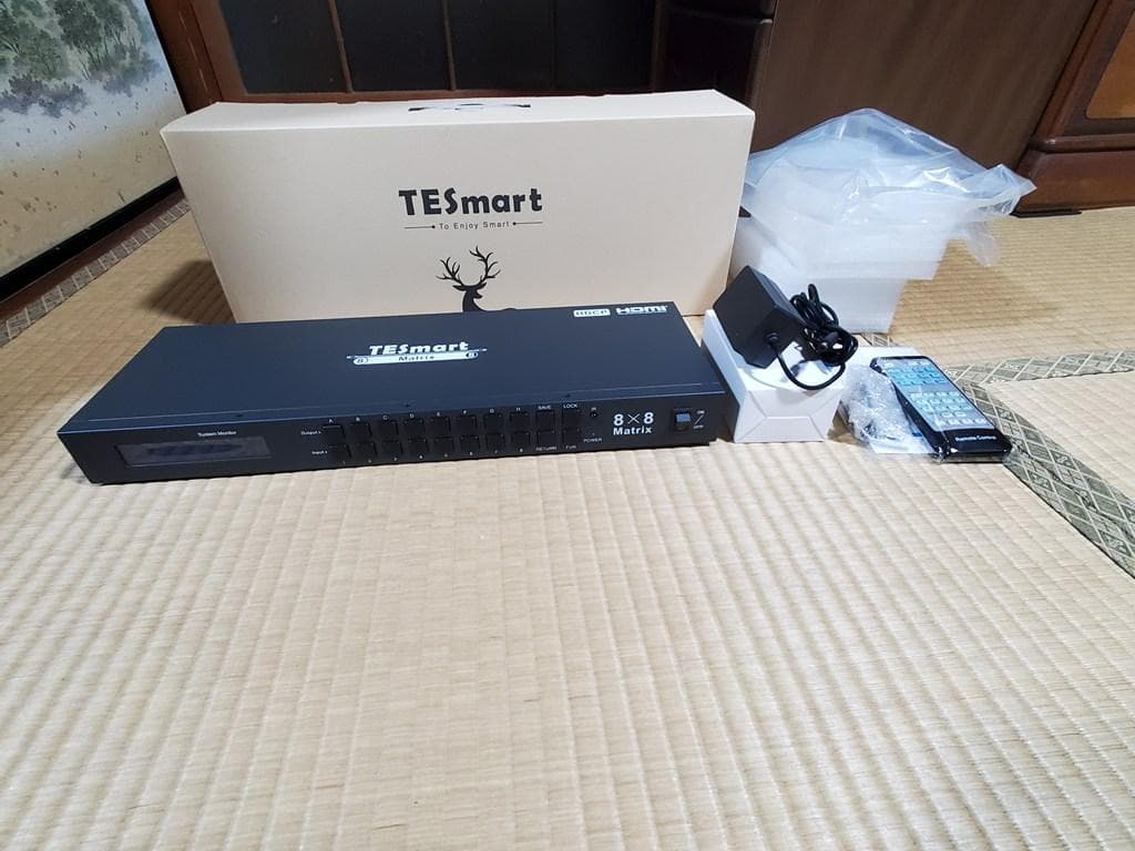 TESmart HDMI マトリックス 8入力8出力 (HMA0808A30)
