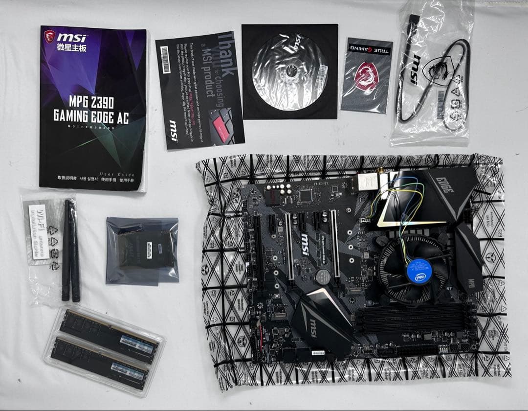 Core i7 8700 / CFD DDR4-3200 / マザーボードセット