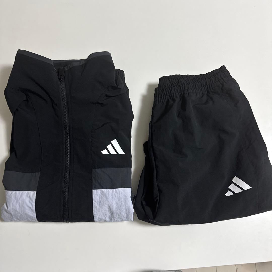 新作アディダスadidasTHREE ストライプジャージ上下セット定価18040