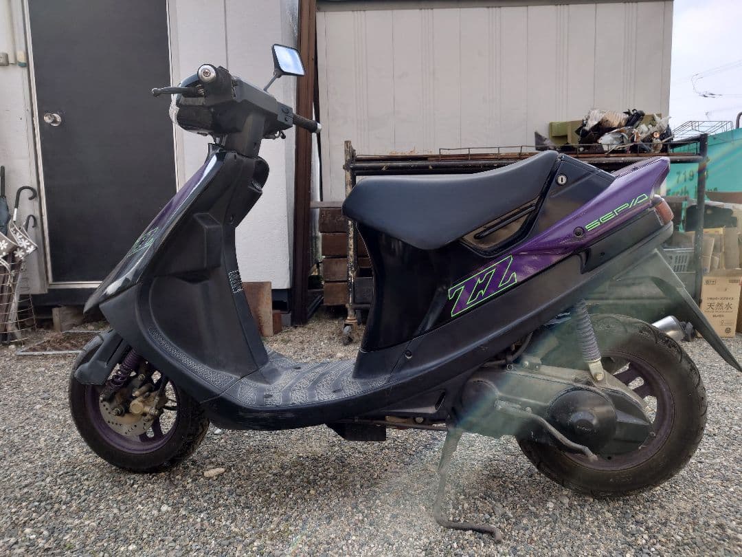 セピアZZ 不動車 ジャンク 部品取り スズキ 直接可能　姫路市 原付