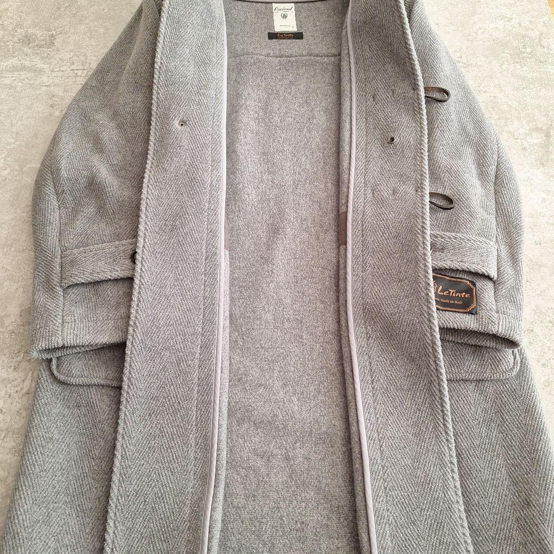 Orcival　Le tinte　ダッフルコート　ヘリンボーン　グレー　サイズ2