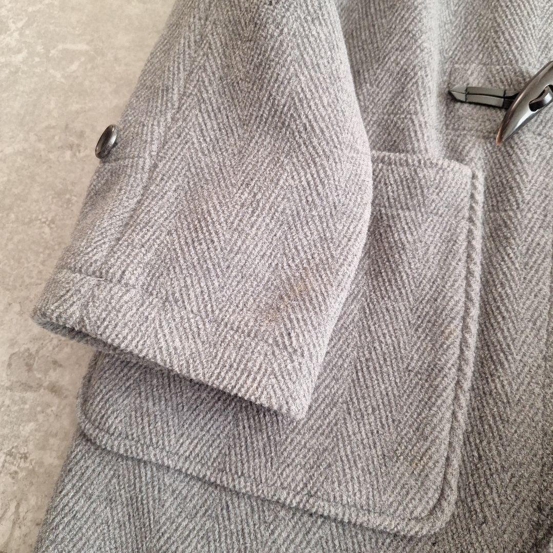Orcival　Le tinte　ダッフルコート　ヘリンボーン　グレー　サイズ2