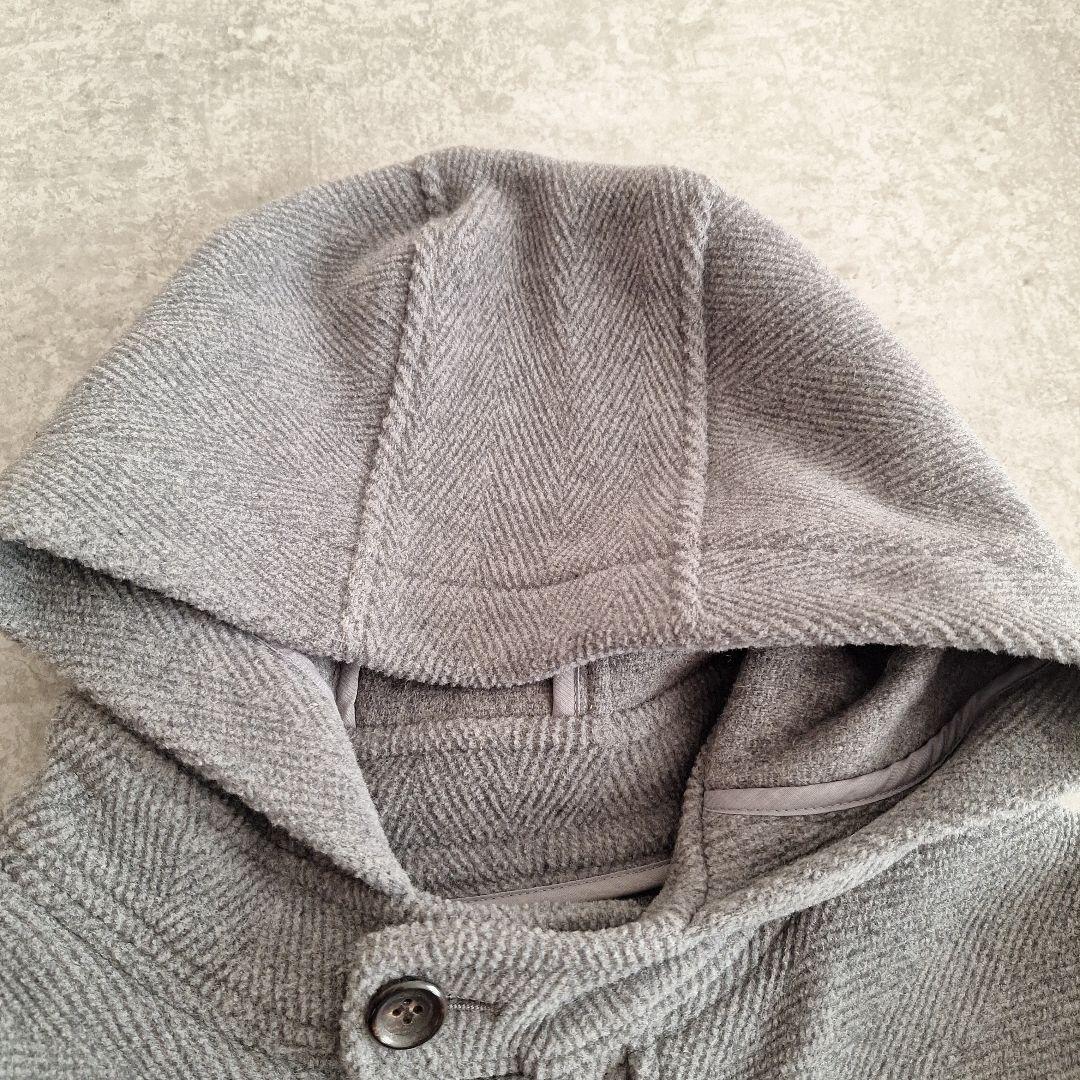 Orcival　Le tinte　ダッフルコート　ヘリンボーン　グレー　サイズ2