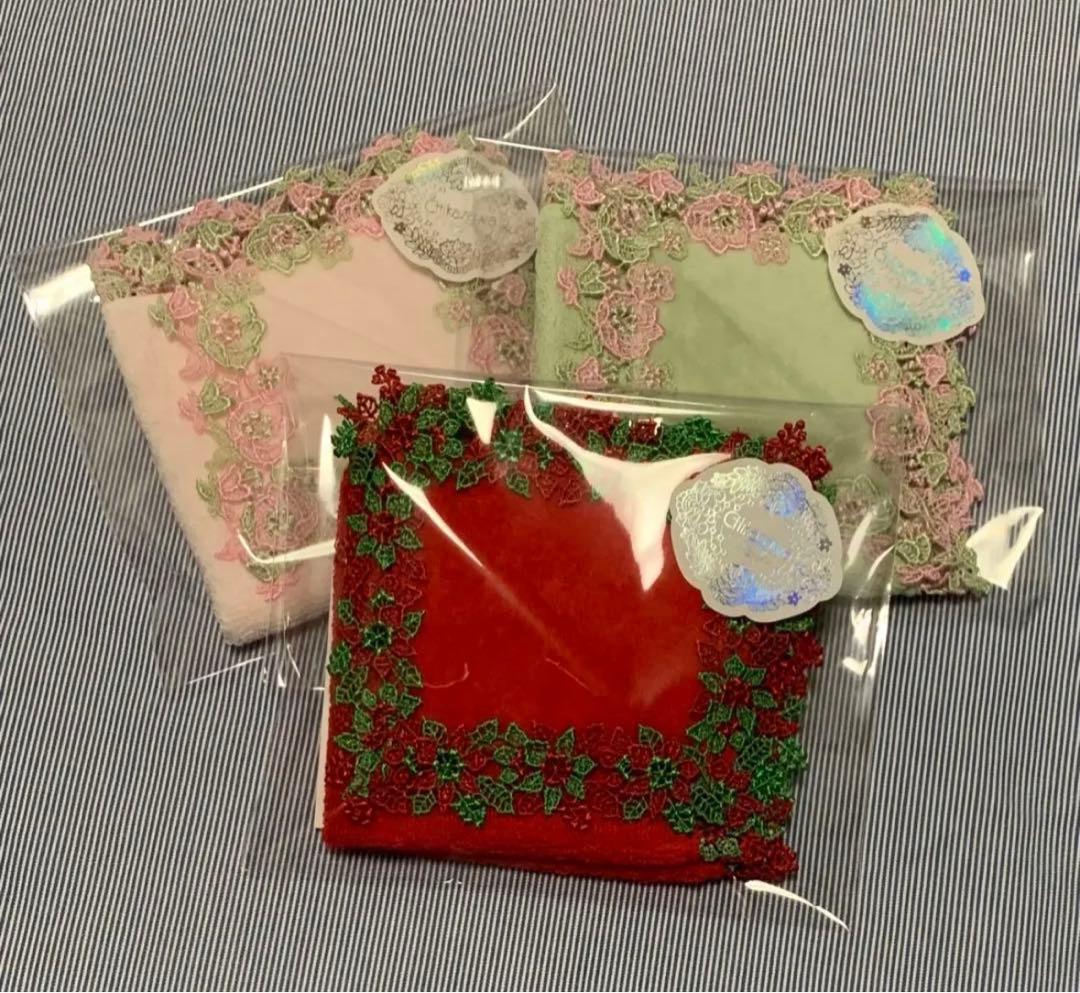 23時まで 近沢レース ポインセチア クリスマスローズ 3点セット