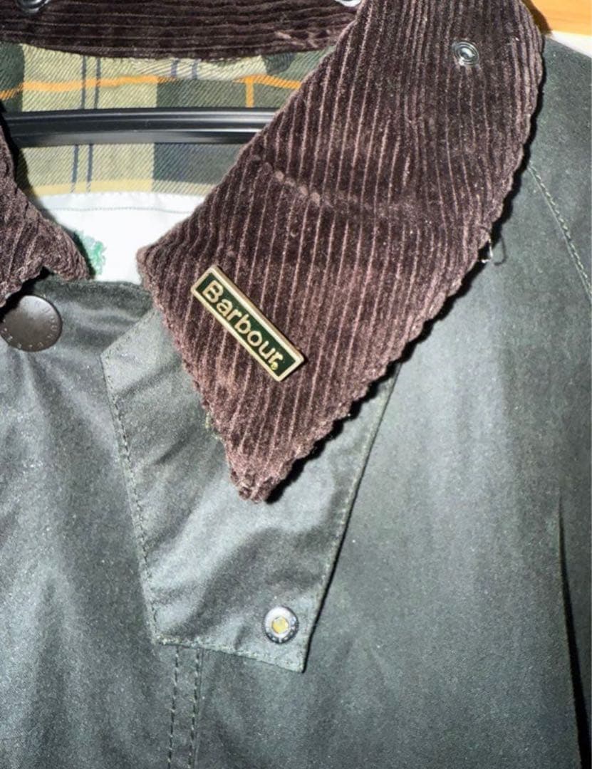 barbour バブアー　トランスポート　セージ　40 オイルドコットン L