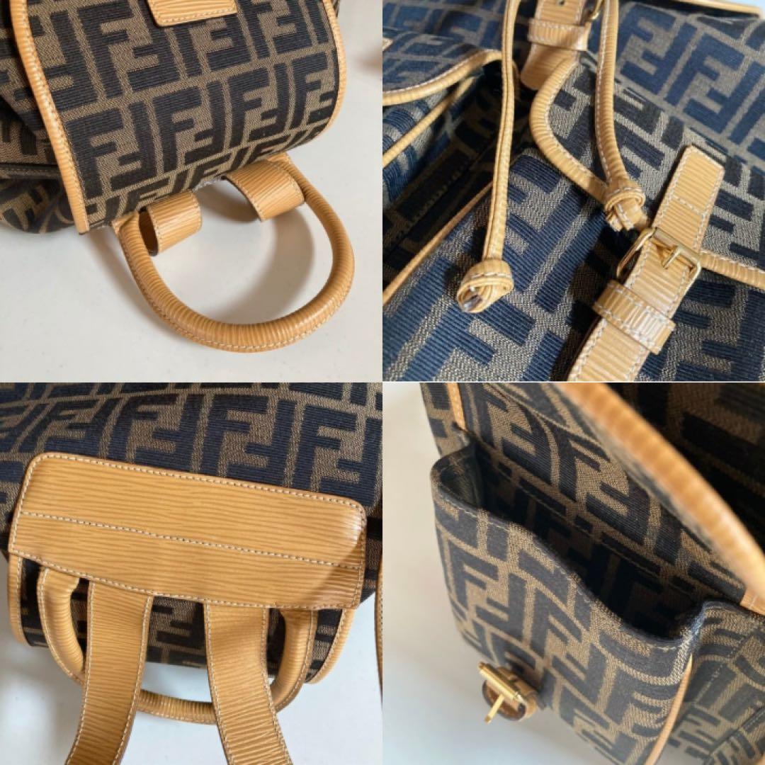 希少✨美品　FENDIフェンディ リュック バッグ バッグパック　ズッカ柄