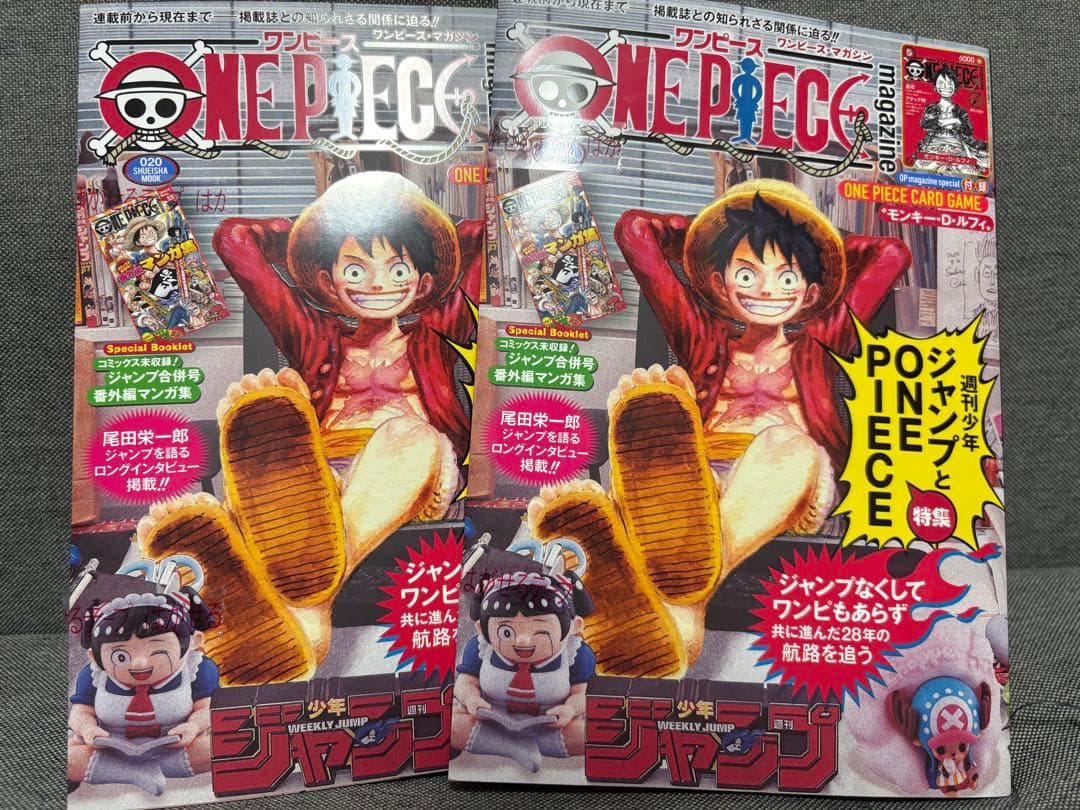 ONE PIECE マガジン 20号　プロモ　カード付録付き　2冊