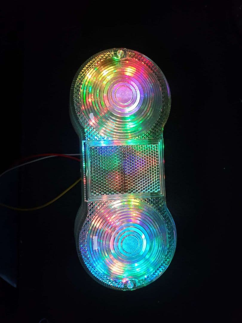 GT380 サンパチ　 流れるようなLED くるくるテールランプ　レインボー