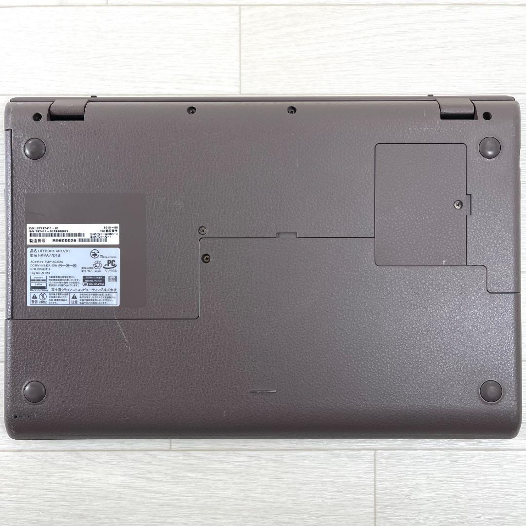 富士通 第8世代i7 新品SSD512＋HDD1T メモリ16 ノートパソコン.