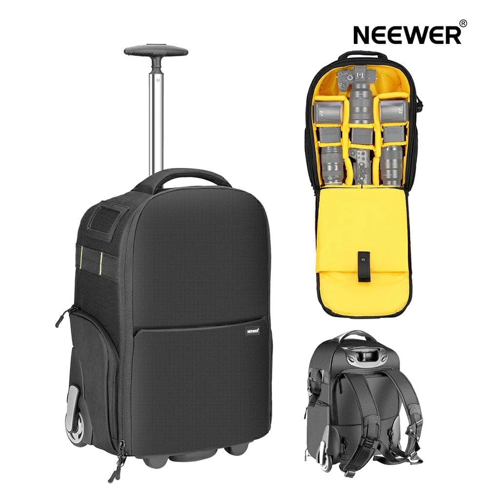 【新品未開封】NEEWER 車輪付きカメラバックパック　NW8903 2WAY