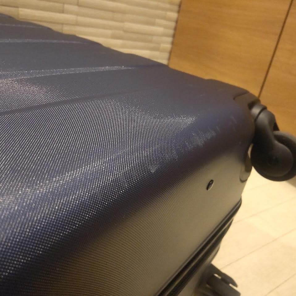 【廃盤】無印良品 バーの高さを自由に調節できるストッパー付き キャリー 85L