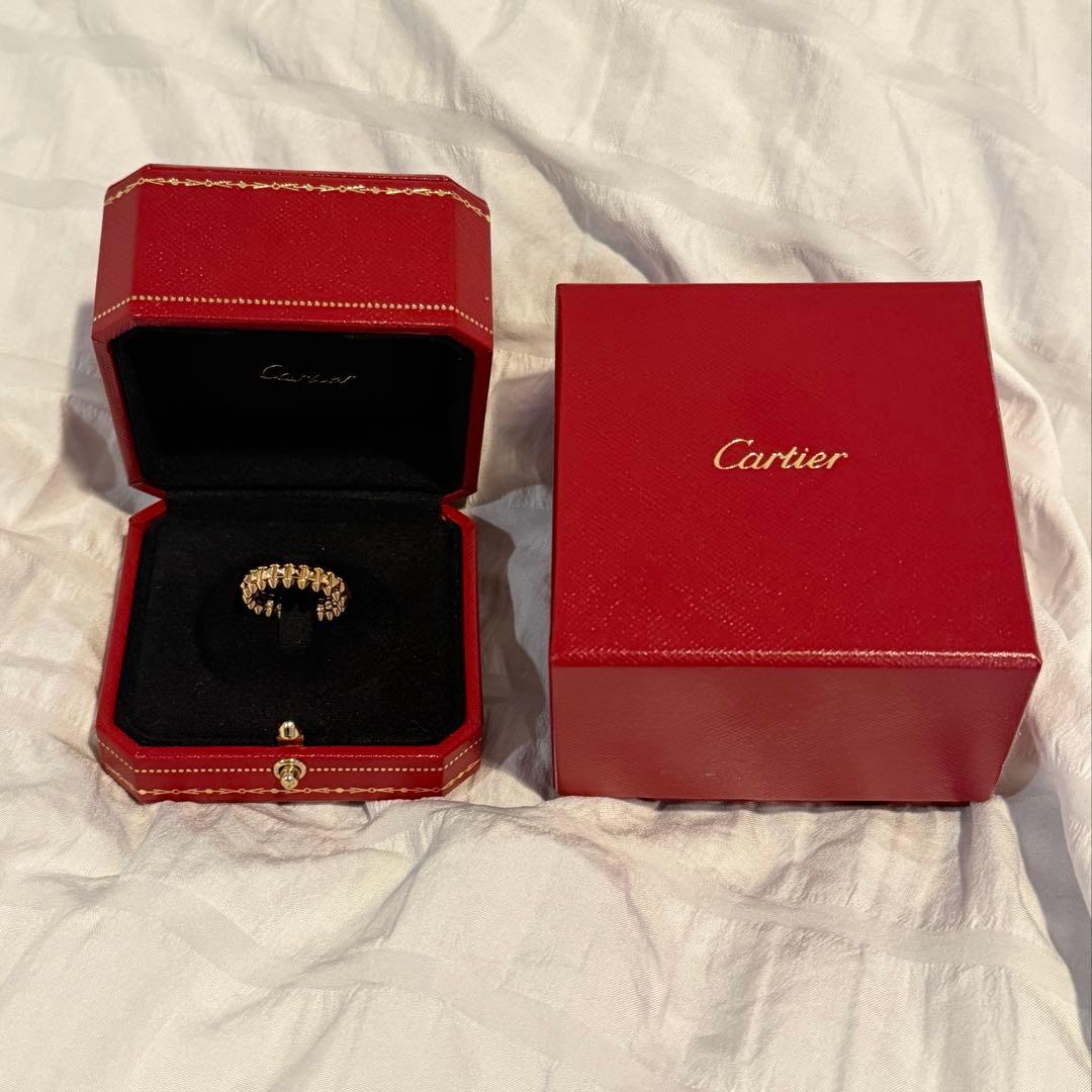 【まなみ出品】Cartier 18Kクラッシュゴールドリング