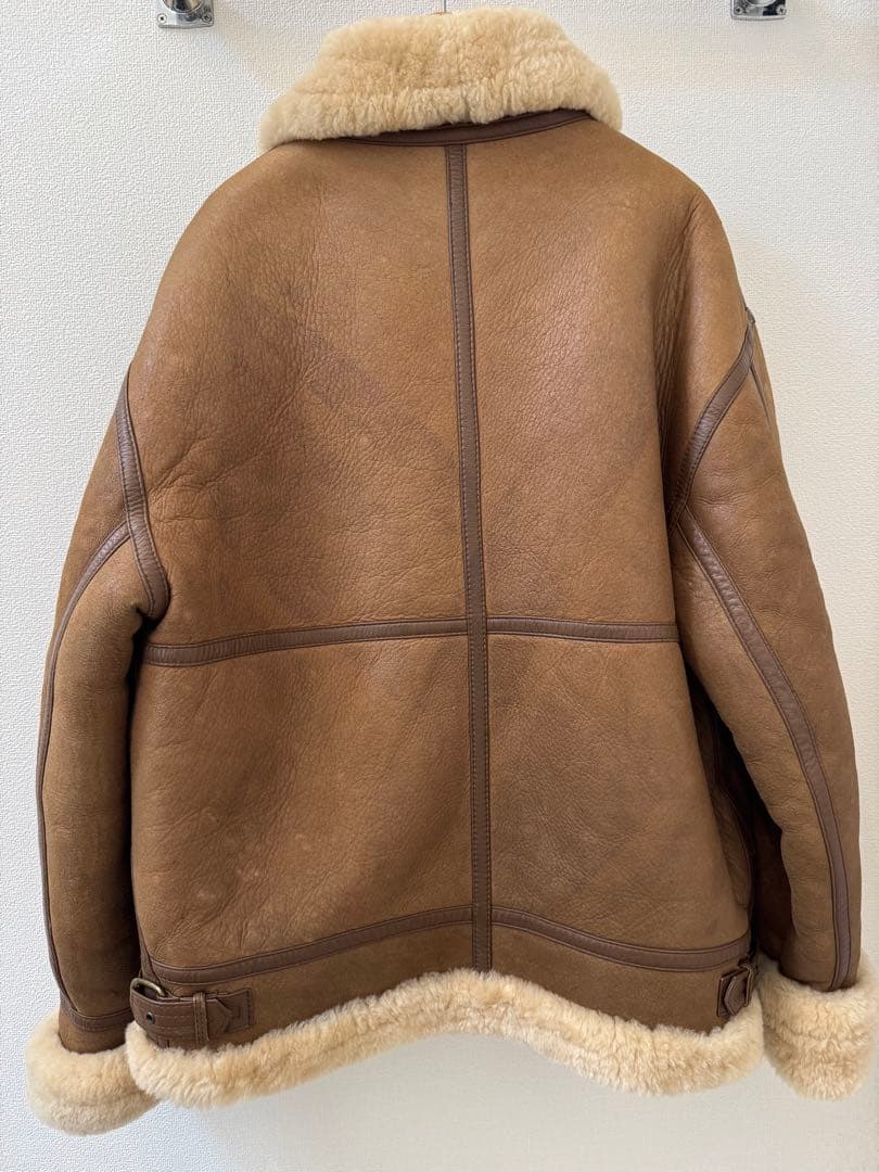 ムートンジャケット　本革　ムートン