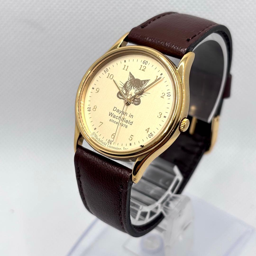 ダヤン わちふぃーるど 原画展限定 ゴールド レディース 稼働品 新品電池