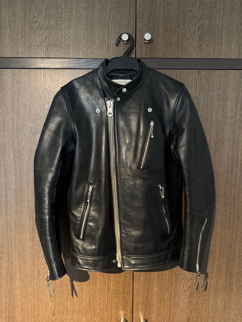 v*h様 SUNSETBAY バザーズ BUZZARDS ライダースジャケット