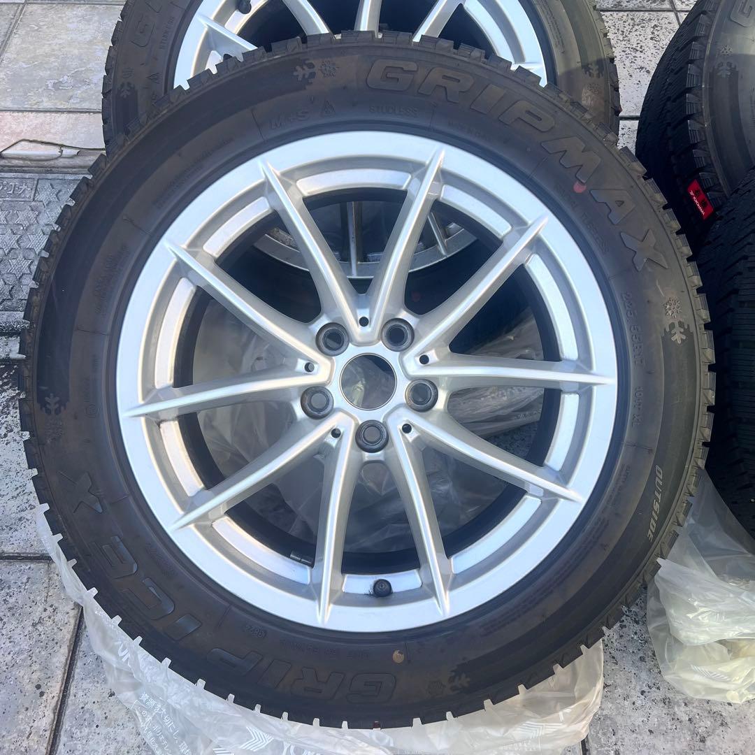 【ほぼ新品】スタッドレス 225/55R17 90スープラ BMW5系 引取限定