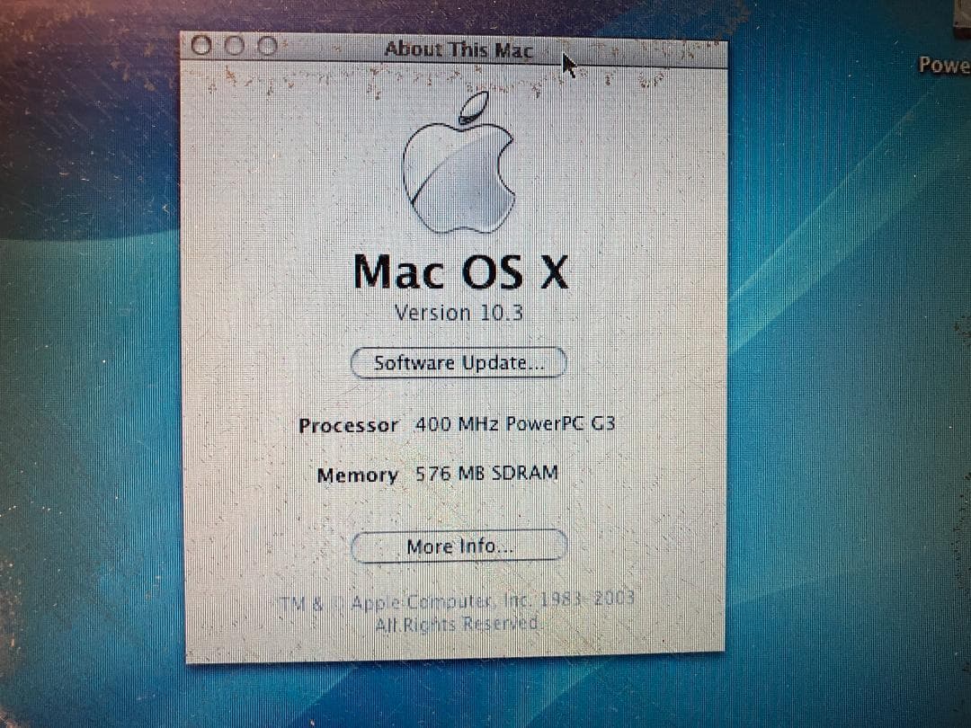 ★【ジャンク】PowerBook G3 400Mhz 起動のみ確認★