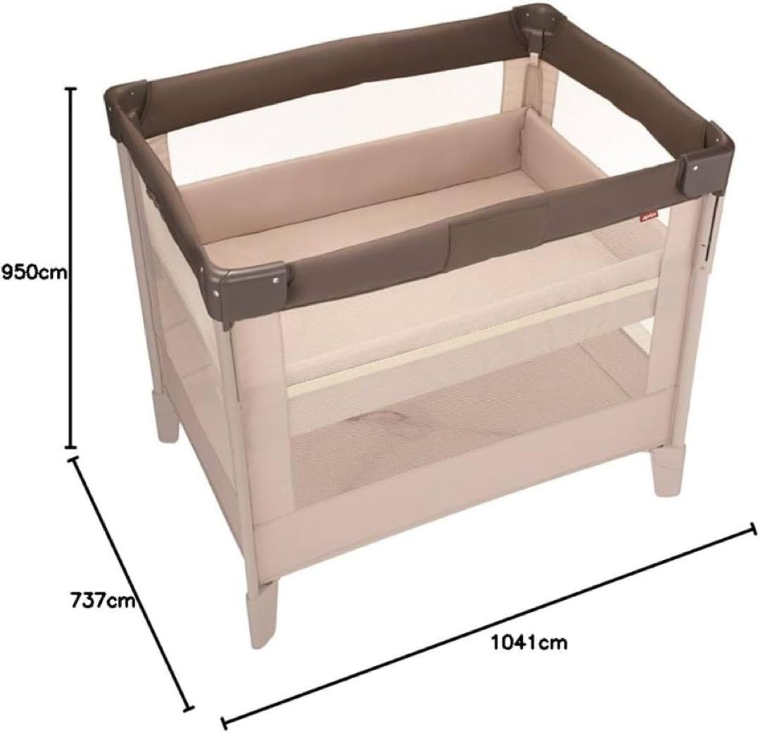 Aprica ココネルエアー ベビーベッド 折りたたみ
