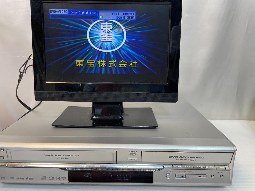 ★再生〇★ DVD ビデオ レコーダー Victor DR-MV5 VHS