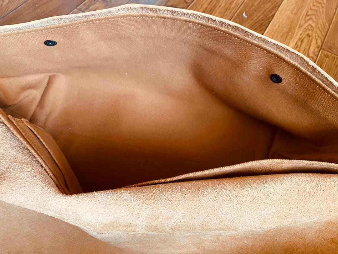 Uni&Co ユニアンドコー メッセンジャーバッグ ブラウニー イエロー L牛革